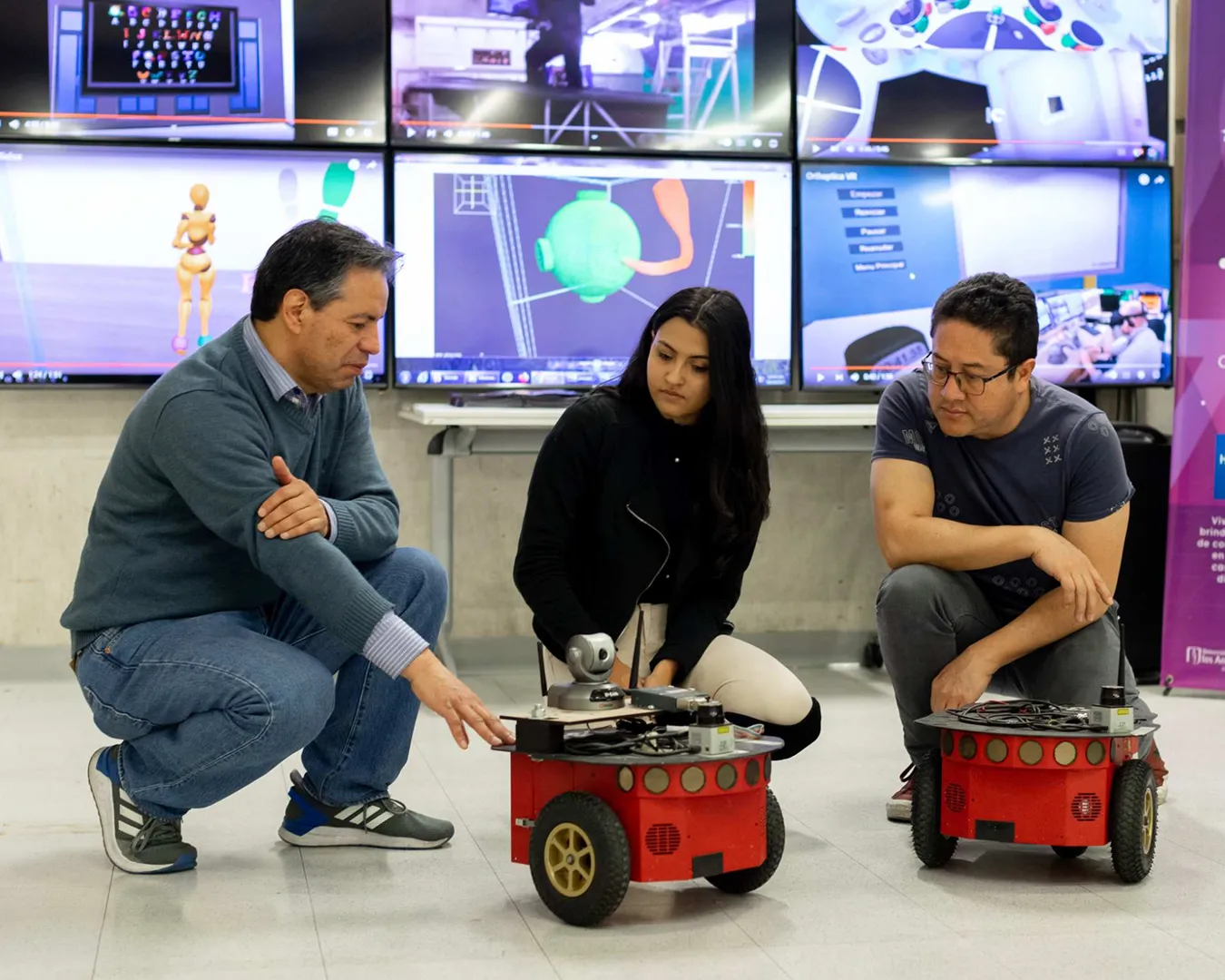 Reconocimiento internacional, robótica y ciencia de datos